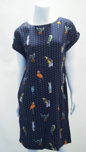 Kleid mit allover Vogelprint von Cecil online kaufen: Cecil, Gerry Weber &  Naketano Shop